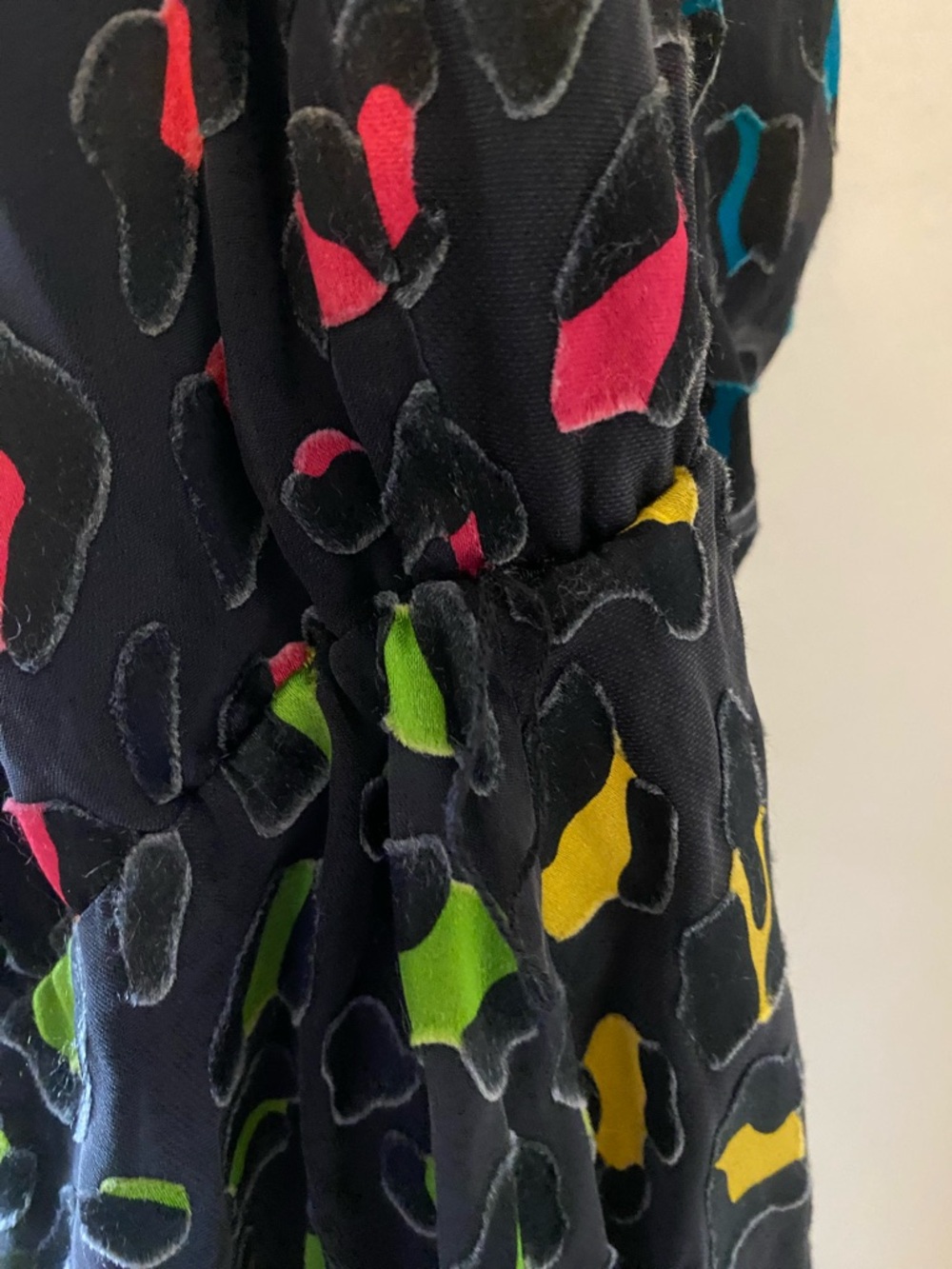 Alice + Olivia Black & Multi-Colored Mini Dress - Picture 7 of 7